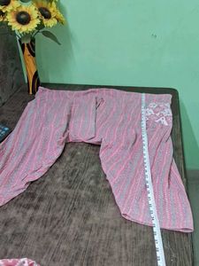Libas Pink Ethnic Print Kurta Set