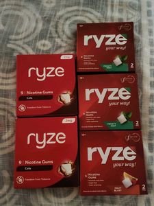 Seal Pack Ryze Nicotine Gums 5 Packet