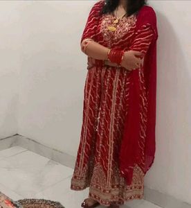 New Kurta Set Only One Time Wear With Matching Ban