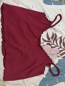 Maroon Cami Combo Offer 3 Tops