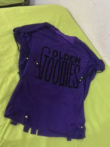 Purple "Golden Goodies" Top