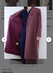 Ultrasued Trench Coat