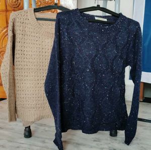 Cozy Knit Sweaters - Set of Two