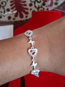Beautiful New Adjustable Bracelet Silver