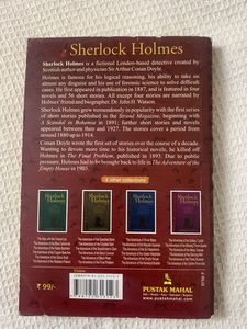 Sherlock Holmes 6 Stories Collection Book