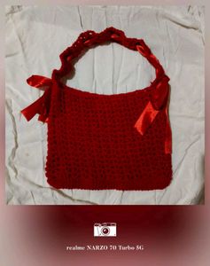 Crochet Hand Bag