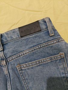 Two-Tone Denim Jeans