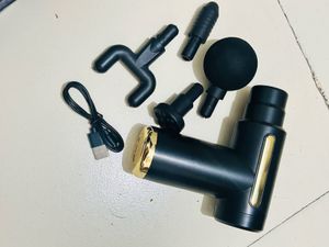 Massage Gun - Black &amp; Gold