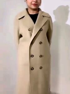SYSTEM Trendy Overcoat Beige
