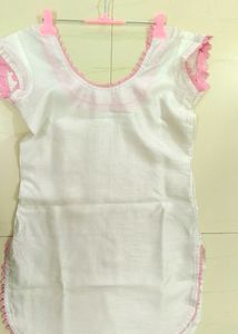 💗🤍New Stitched Apple Cut Kurti...