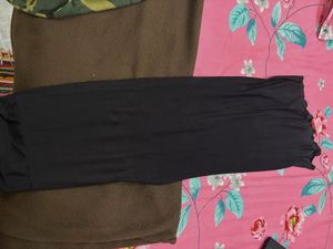 Bottom Wear :Black Palazzo Pants