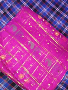 Beautiful Rose Colour Net saree!✨