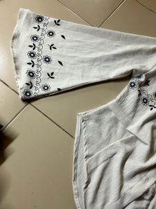 Floral Embroidered Top