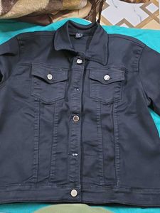 Denim waist coat for women