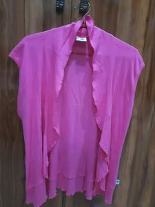 Rose Colour Shrug