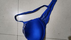 LA SENZA Royal Blue Sensual Pushup Bra