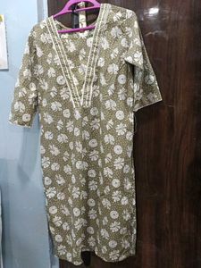 Pure Cotton Readymade Dree Kurta With Paijama