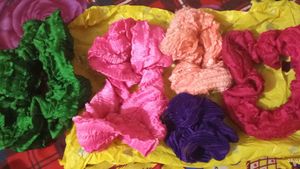 Colorful Eye-catching Scrunchies
