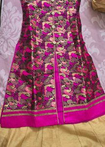Elegant silk Ethnic Ghagra.