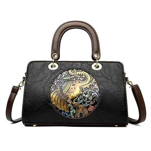 Embossed Handbag
