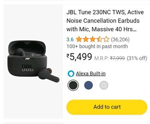 JBL TUNE 230NC TWS