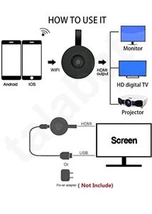 New WiFi Cromecaste Display Dongle DLNA Wireless