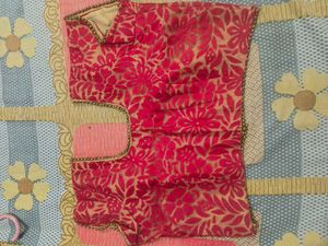 Floral Readymade Saree Blouse