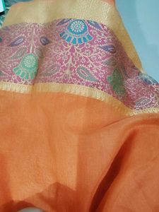 Orange Sari
