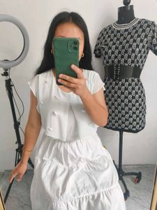 Elegant White Top