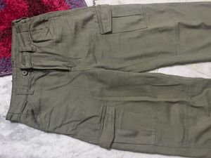Olive Green Cargo Pants