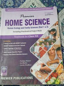 Home Science Class XII Textbook