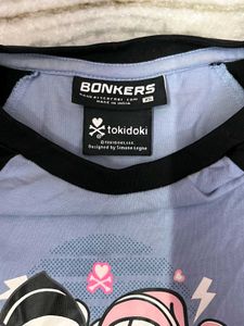 Bonkers Corner XS Cute &#39;Me and Bae&#39; Crop Tee