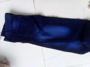 Dark Blue Denim Jeans