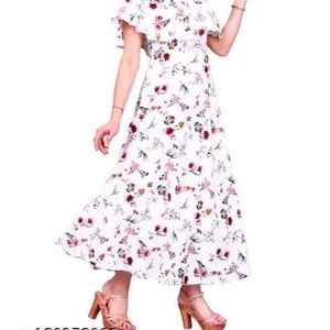 Floral Print Maxi Dress