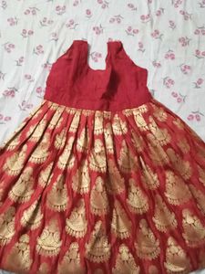 Tailor Stitched Banarasi Dress