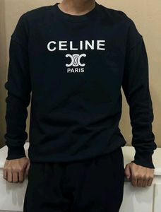 CELINE Paris Black Sweatshirt