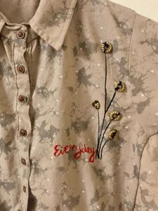 Brown Crop Top For Women