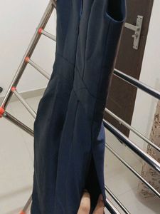Elegant Navy Gown Princess Dress