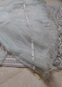 Light Blue Tulle Gown