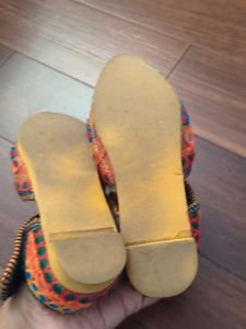 Ethnic Embroidered Flats