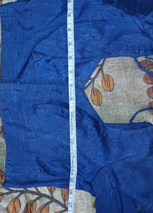 Blue Saree Blouse