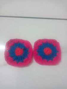 Crochet Granny Square Coasters