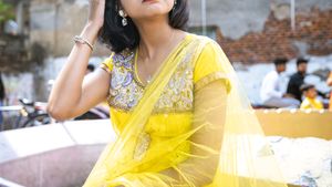 New Anarkali Churidar Set