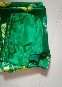Green saree