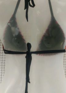 Patterned Bikini Top