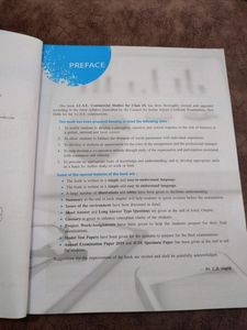 Icse Class IX Commercial Studies