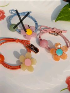 2Hair rubber &amp; 2Clutcher Combo 4items