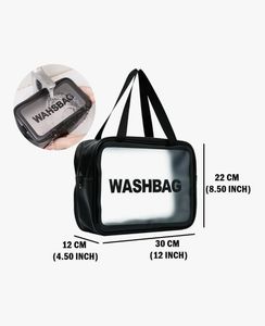 Clear Washbag Set New With Tag