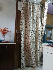 1 Leaf Pattern Curtain