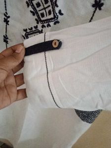 White Cotton Kurti